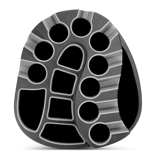 Big Max Dri Lite Silencio 3 Cartbag - Black/Grey