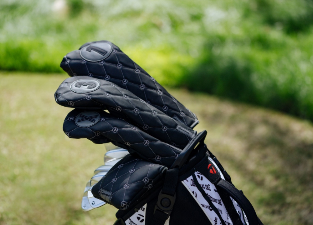 Taylormade Patterned Rescue Headcover - Black