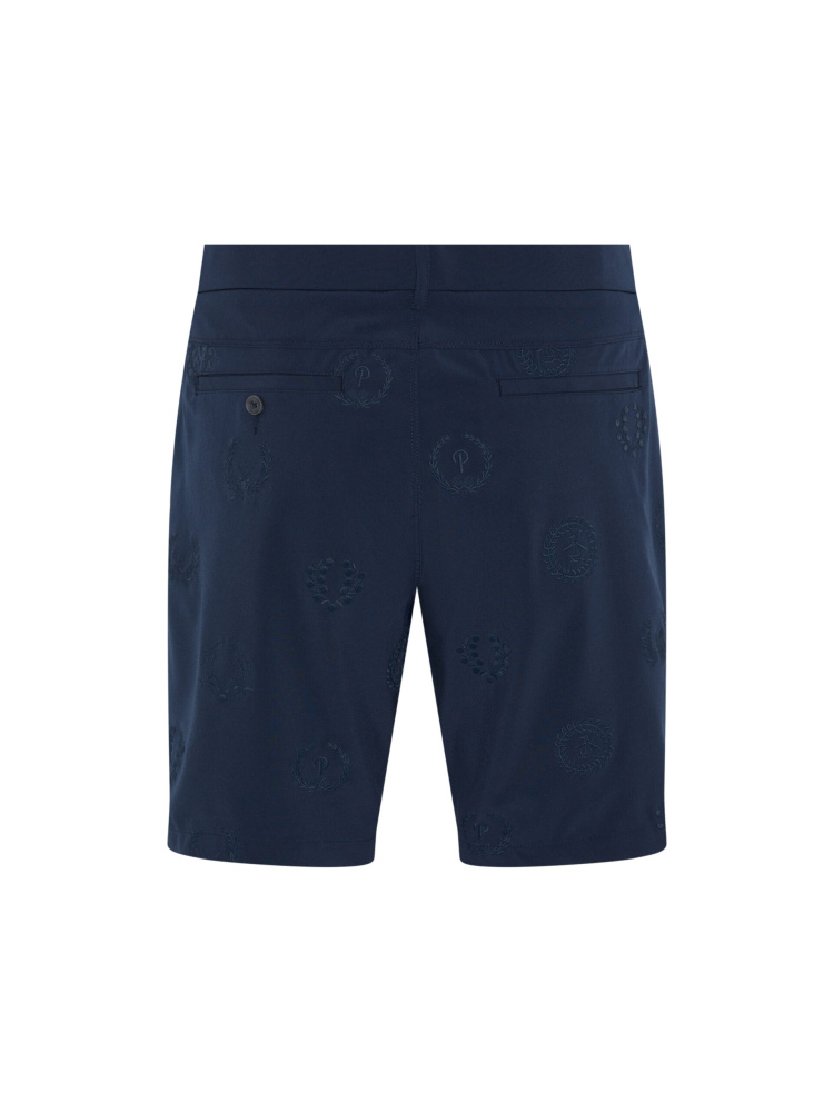 Original Penguin Mes FF Victory Crest EMB Shorts - Black Iris