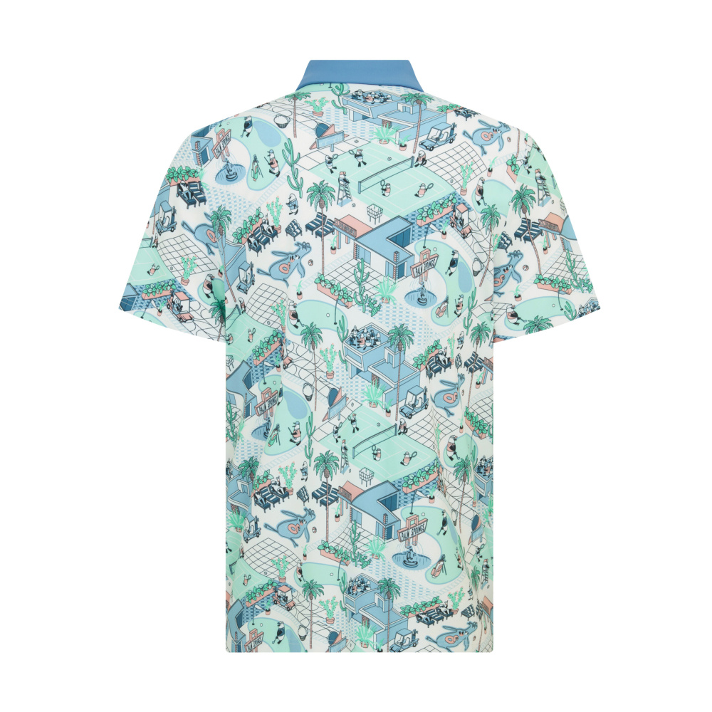 Original Penguin Mens Palm Springs Polo Shirt - Bright White