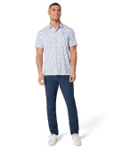 Original Penguin Mens Pete In the Ocean Polo Shirt - Bright White Original Penguin Mens Pete In the Ocean Polo Shirt - Bright White