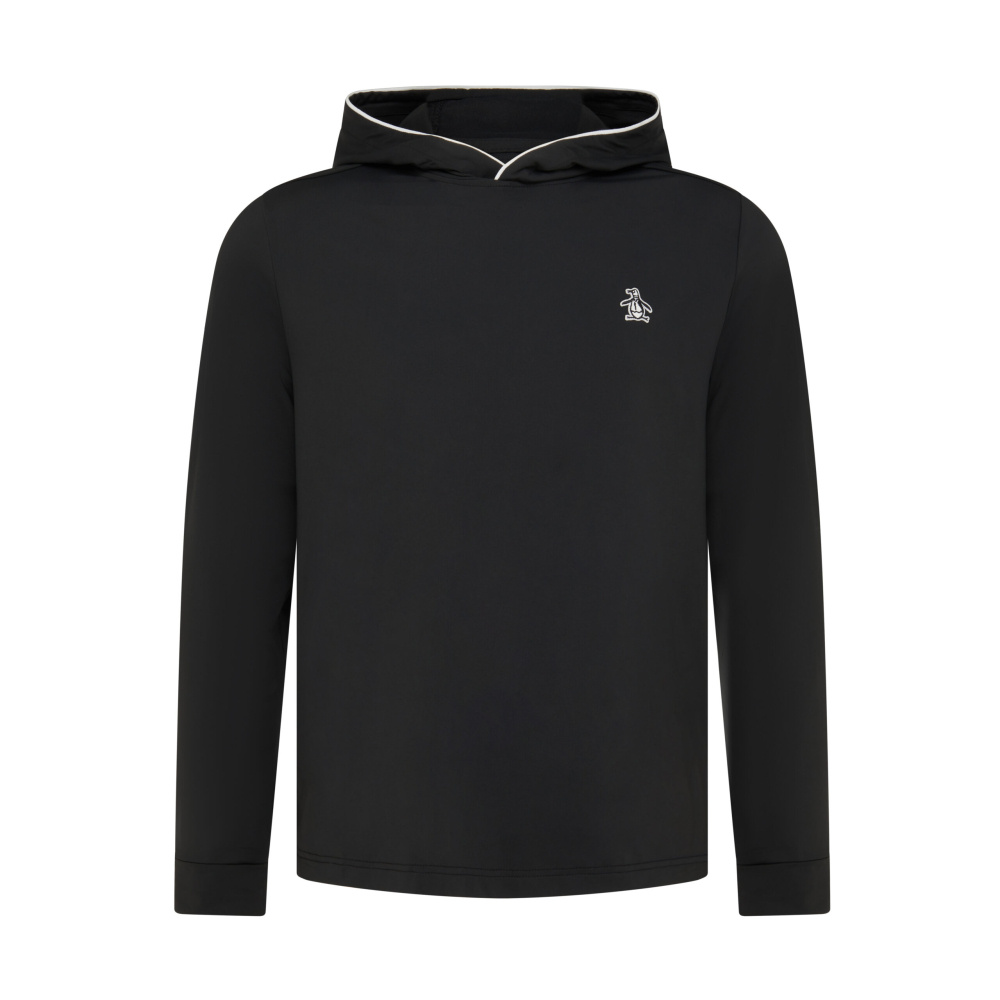 Original Penguin Mens LS Performance Earl Hoodie - Caviar