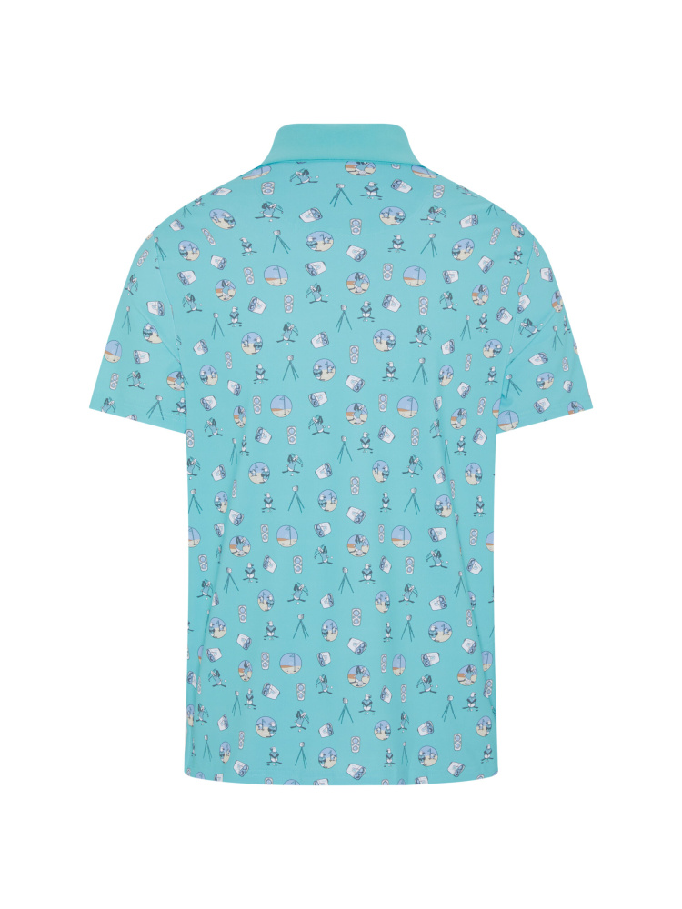 Original Penguin Pete�s Range Finder Polo - Blue Radience