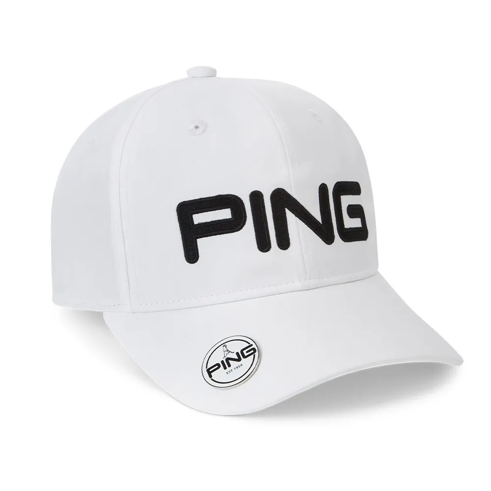 Ping Ball Marker Cap - White