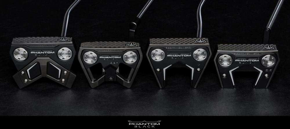 Scotty Cameron 2025 Phantom Black Limited Edition Putters