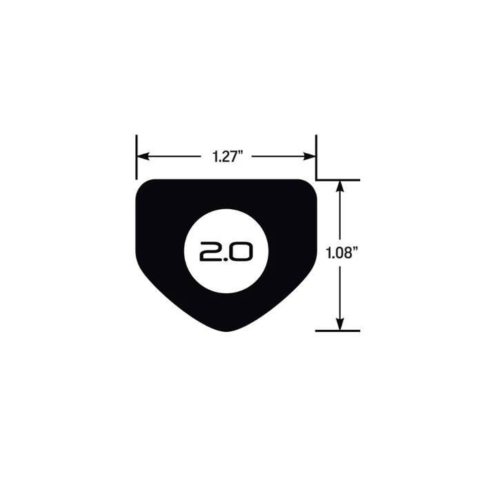 SuperStroke Zenergy Flatso 2.0 - Black/White