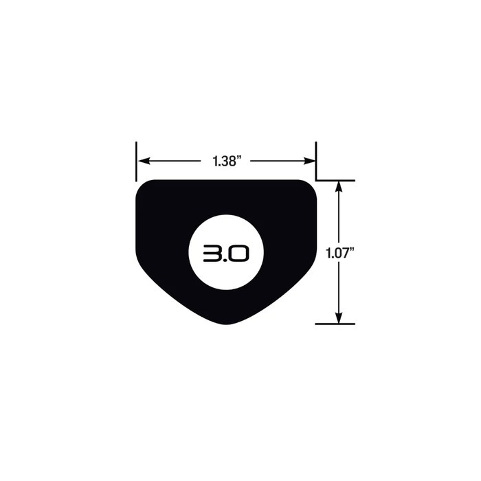 SuperStroke Zenergy Flatso 3.0 - Black/White