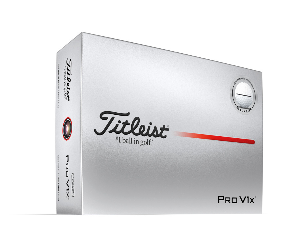 Titleist 2025 Pro V1x Performance Align - Black Line