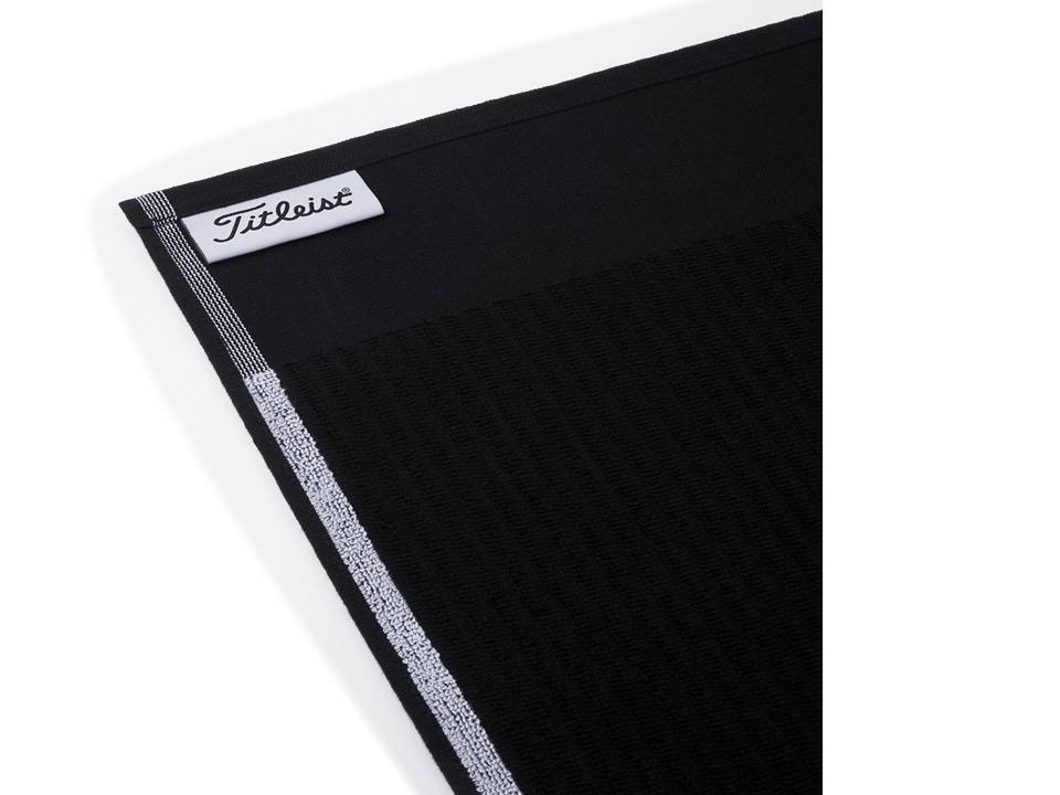 Titleist Players Terry Towel - Black/White