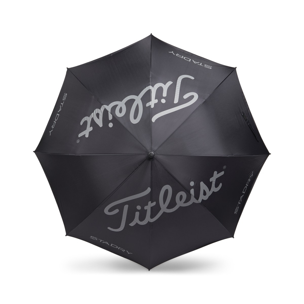 Titleist StaDry Single Canopy Umbrella - Black/Charcoal