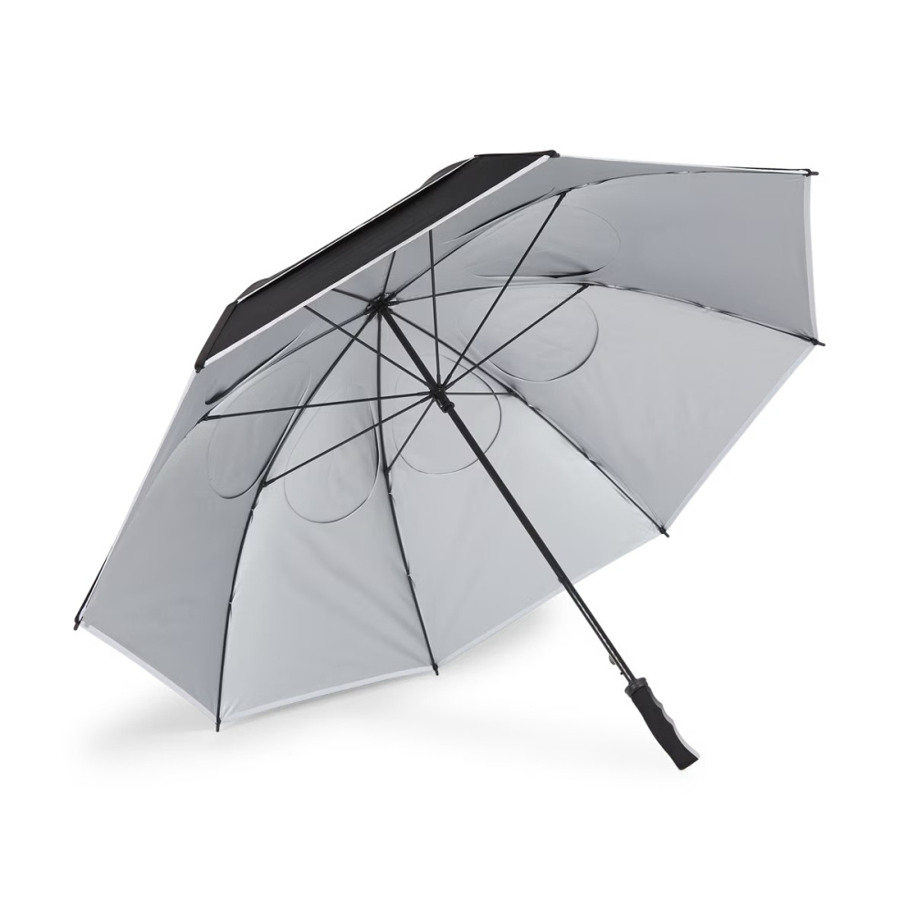 Titleist Tour Double Canopy Umbrella - Black/White