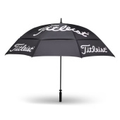 Titleist Tour Double Canopy Umbrella 2026 - Black/White Titleist Tour Double Canopy Umbrella 2026 - Black/White