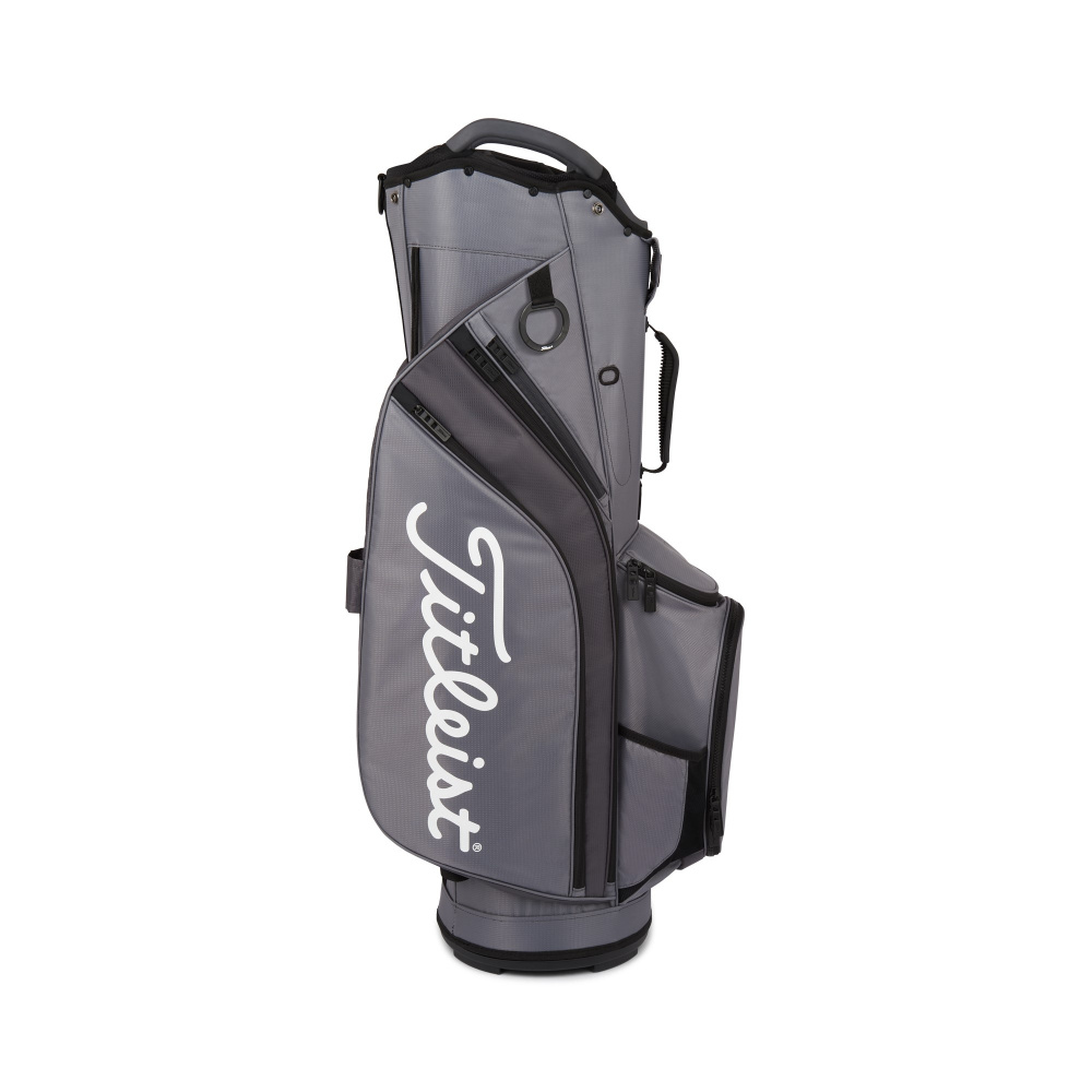 Titleist Cart 14 Bag 2022 - Charcoal/Graphite/Black
