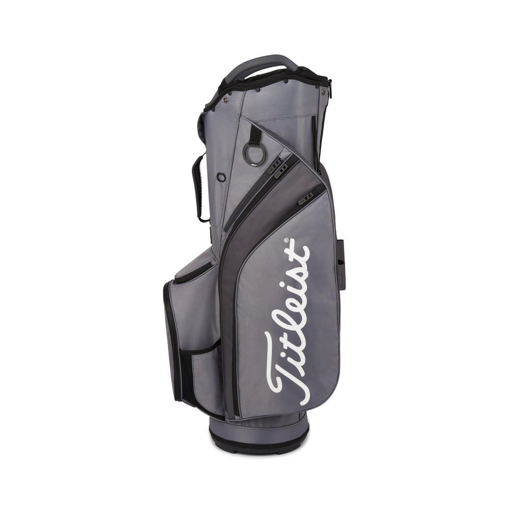 Titleist Cart 14 Bag 2022 - Charcoal/Graphite/Black