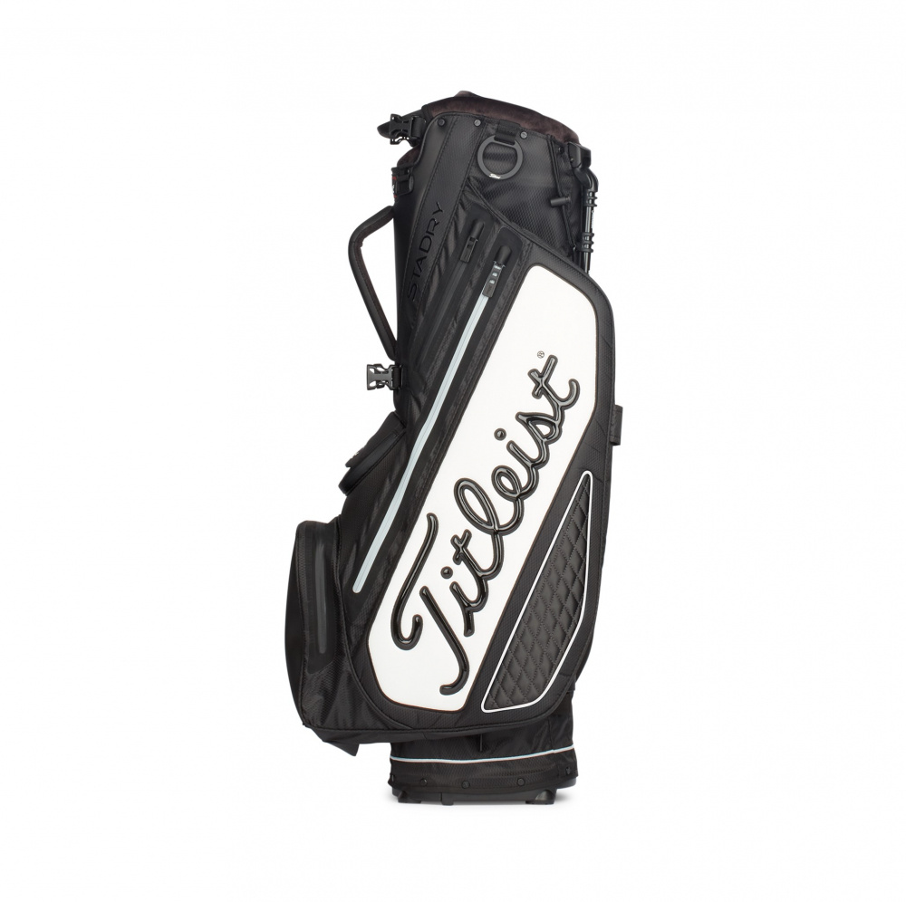 Titleist Premium StaDry Stand Bag - Black/White
