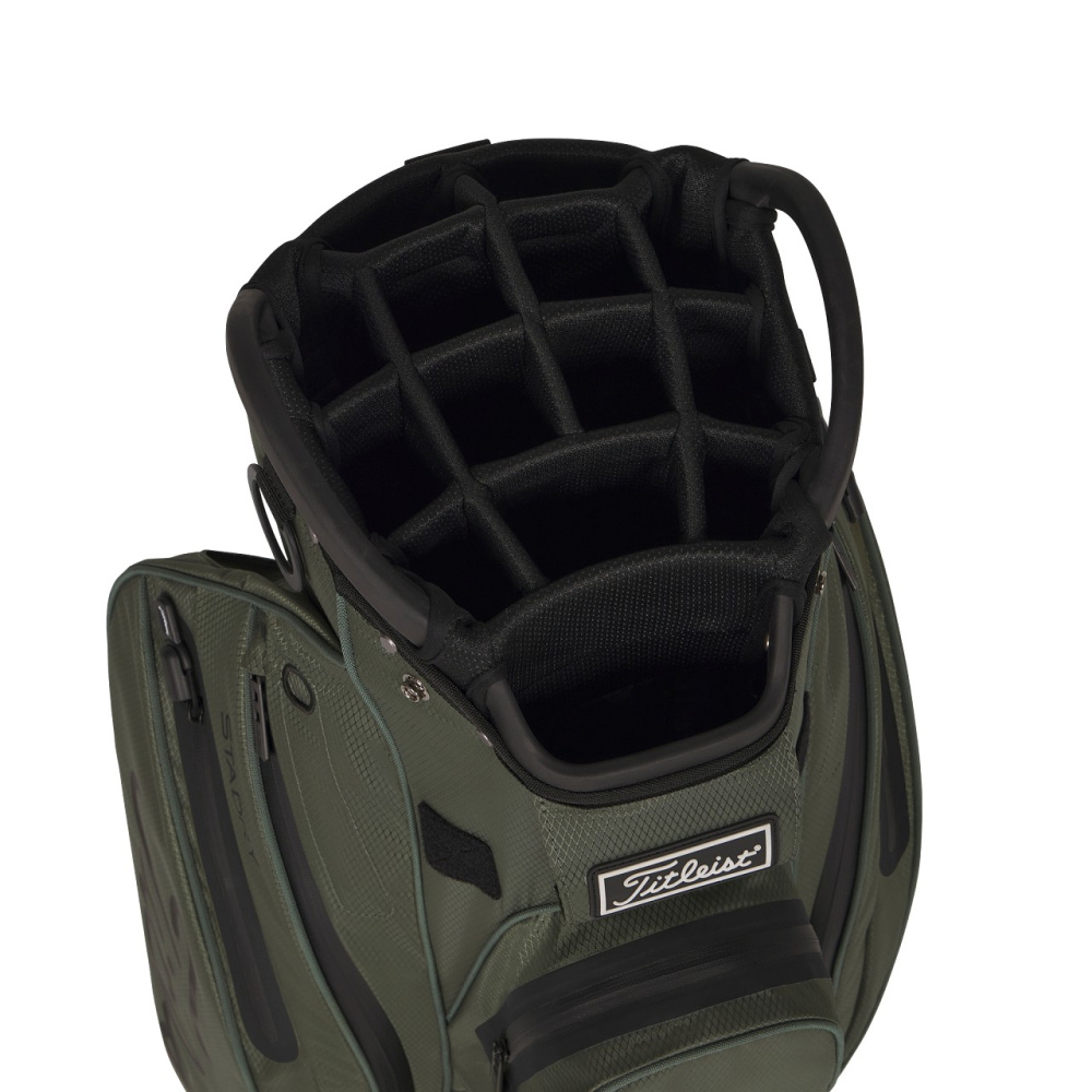Titleist Cart 14 StaDry Bag 2026 - Cypress/Black