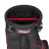 Titleist Carry Bag - Black/Black/Red Titleist Carry Bag - Black/Black/Red