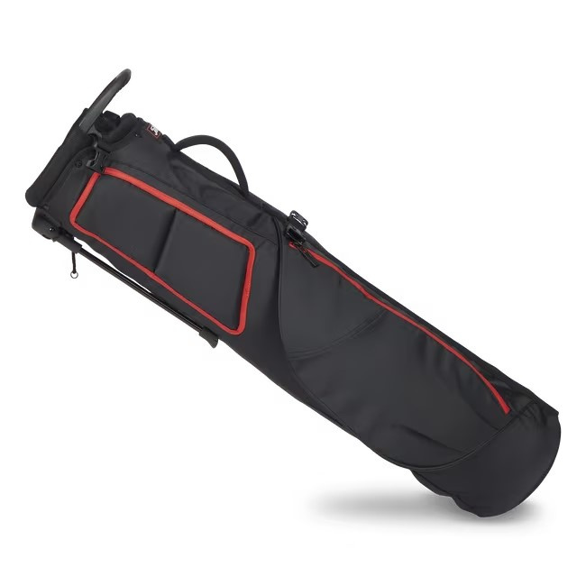 Titleist Premium Carry Bag - Black/Black/Red