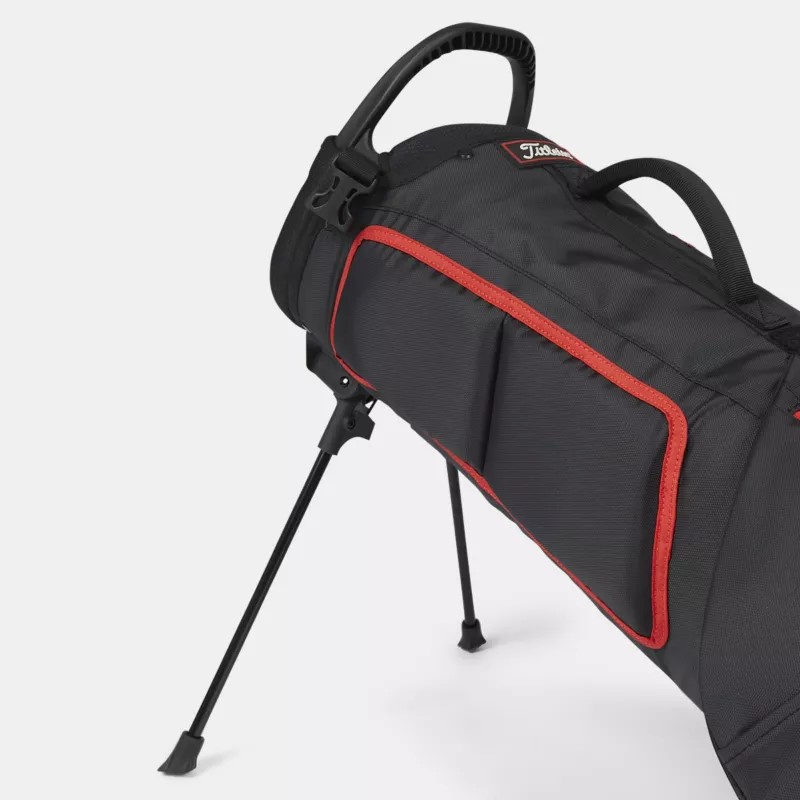 Titleist Premium Carry Bag - Black/Black/Red