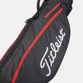 Titleist Premium Carry Bag - Black/Black/Red Titleist Premium Carry Bag - Black/Black/Red