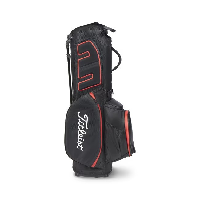 Titleist Players 5 StaDry Standbag - Black/Black/Red