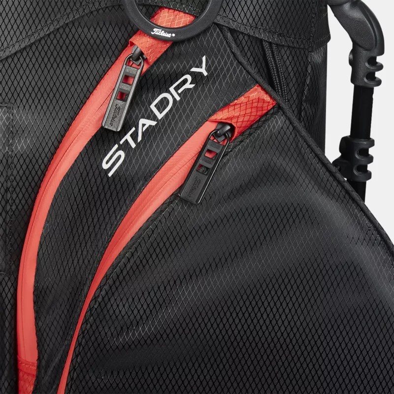 Titleist Players 5 StaDry Standbag - Black/Black/Red