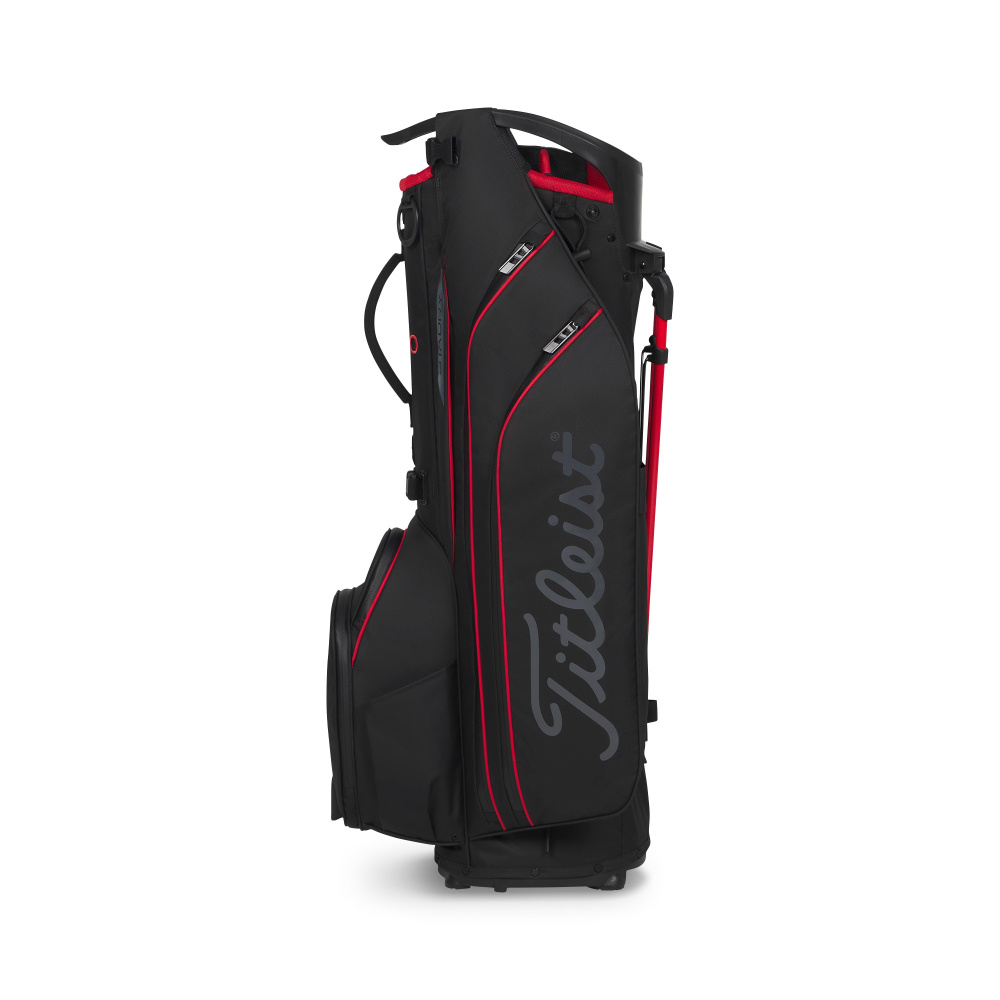 Titleist Hybrid 14 StaDry Bag 2025 - Black/Black/Red