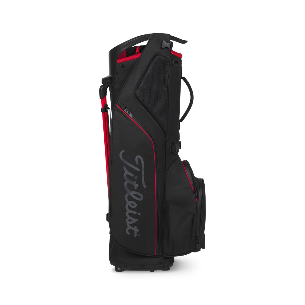 Titleist Hybrid 14 StaDry Bag 2025 - Black/Black/Red