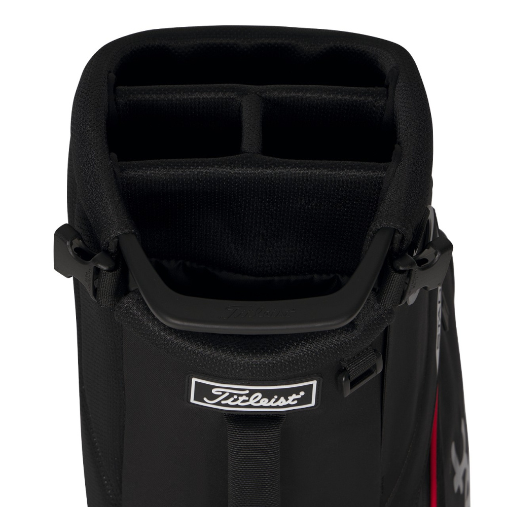 Titleist Players S4 StaDry Standbag 2026 - Black/Red/Graphite