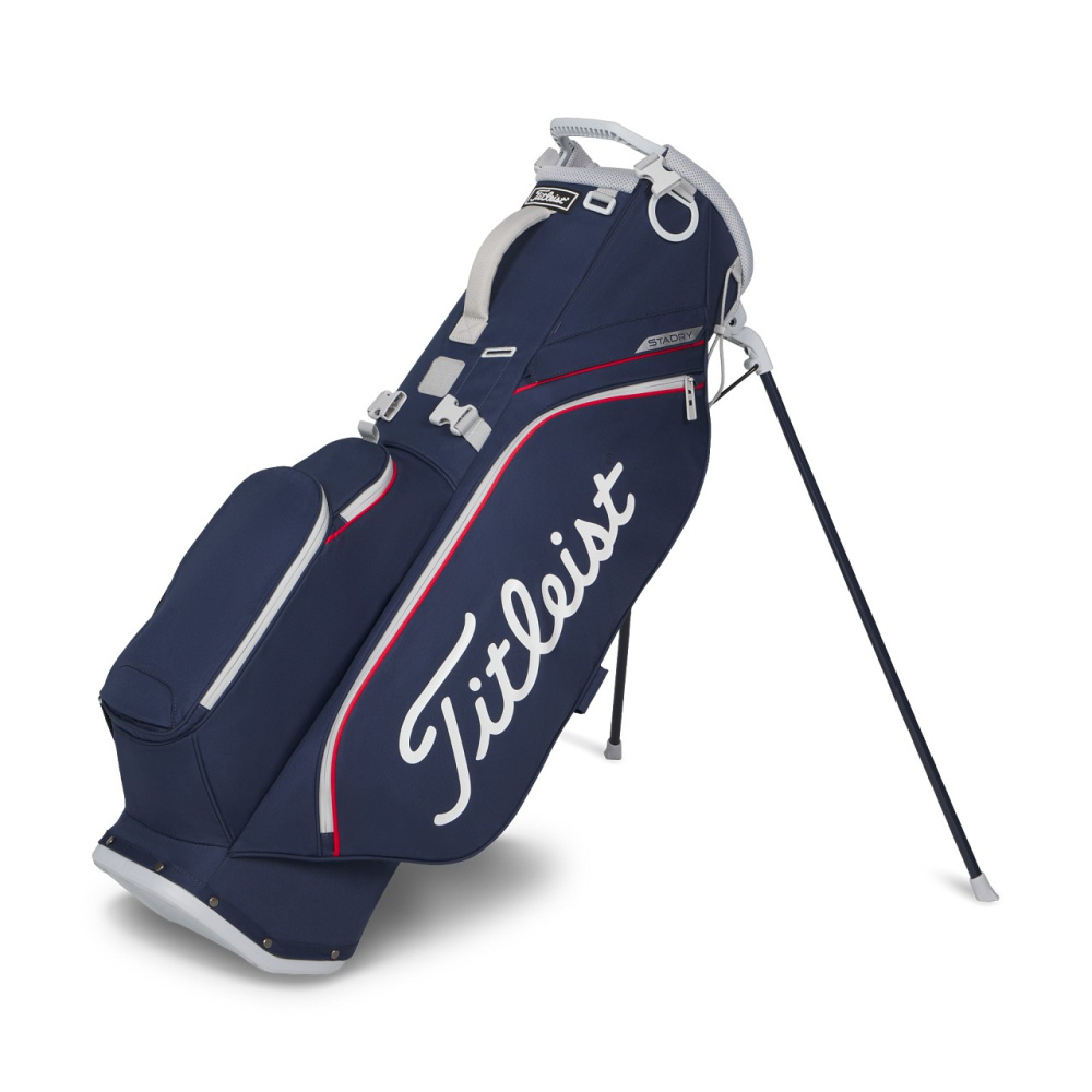 Titleist Players S4 StaDry Standbag 2026 - Navy/Red/White