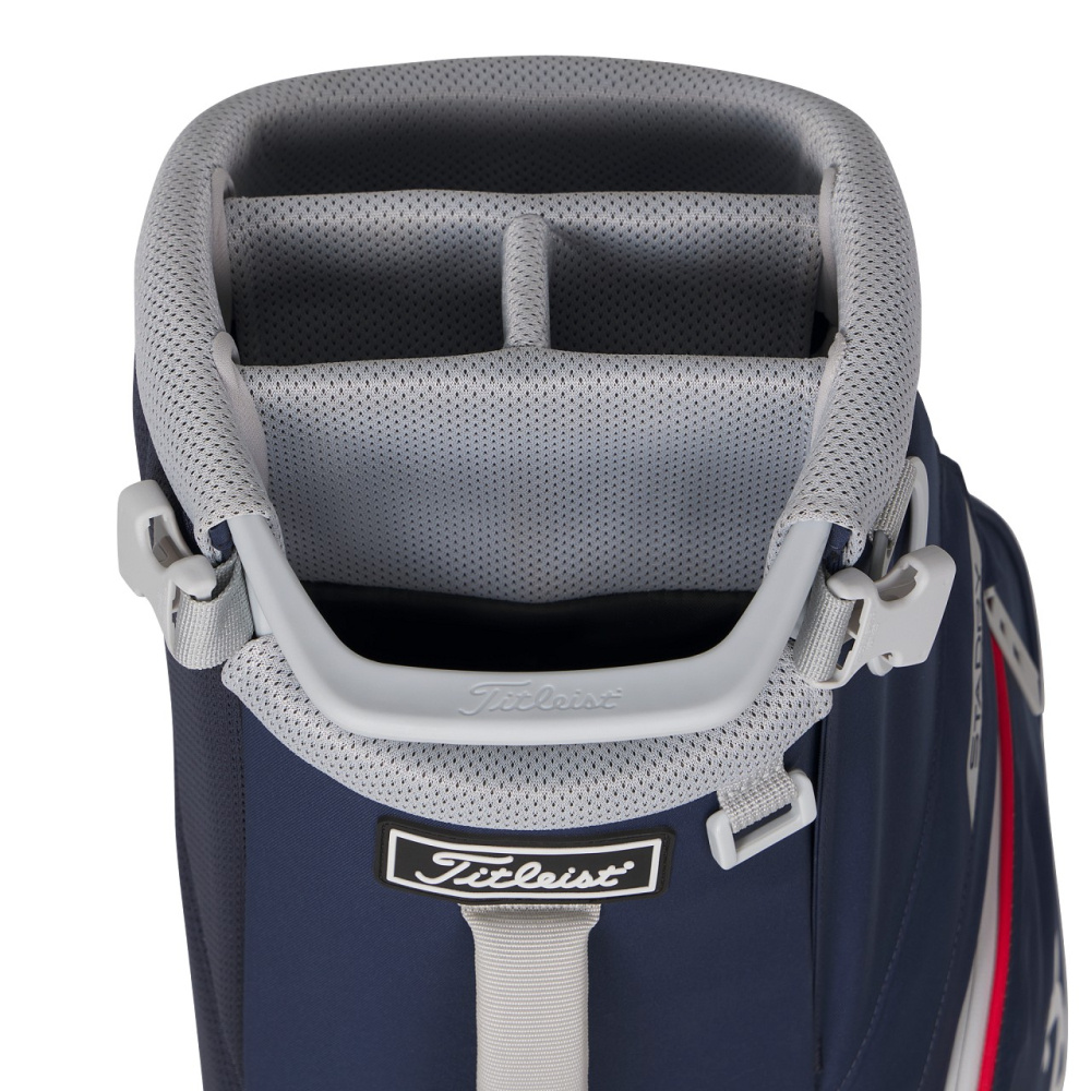 Titleist Players S4 StaDry Standbag 2026 - Navy/Red/White