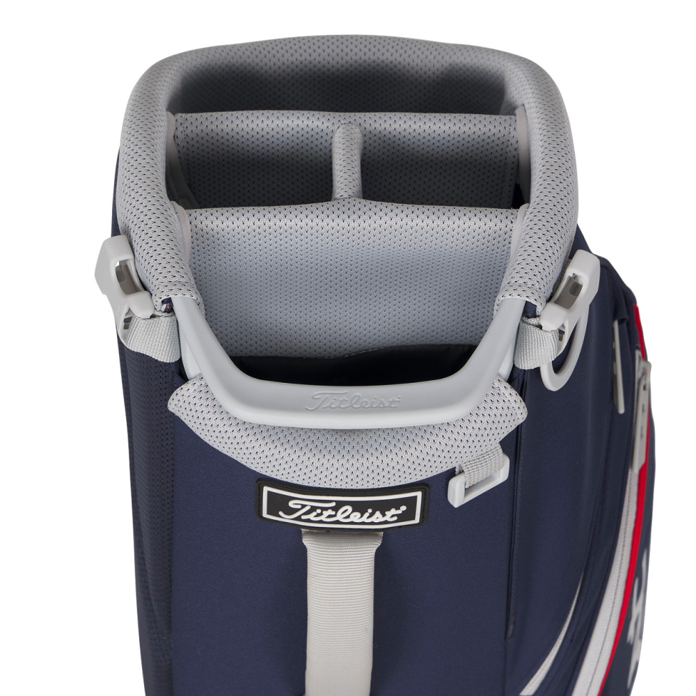 Titleist Players 4S Standbag 2026 - Navy/Red/White