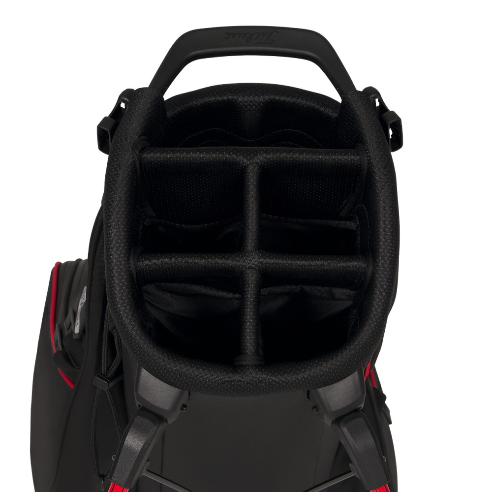 Titleist Players S5 StaDry Standbag 2026 - Black/Red/Graphite