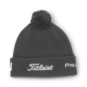 Titleist Tour Pom Pom Beanie - Charcoal/White Titleist Tour Pom Pom Beanie - Charcoal/White