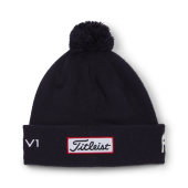 Titleist Tour Pom Pom Beanie - Navy/White Titleist Tour Pom Pom Beanie - Navy/White