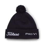 Titleist Tour Pom Pom Beanie - Navy/White Titleist Tour Pom Pom Beanie - Navy/White