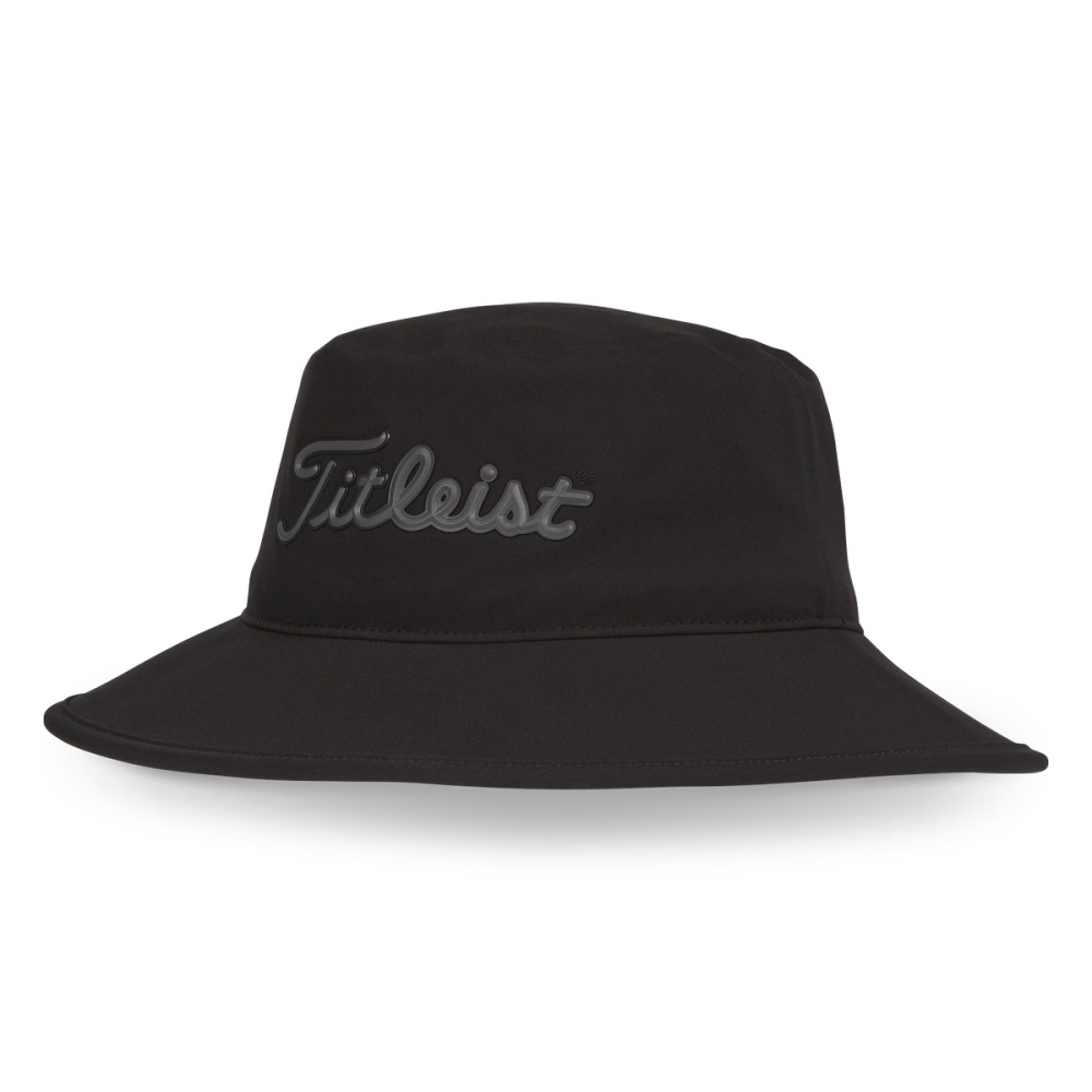 Titleist Players StaDry Bucket Hat - Black/Charcoal