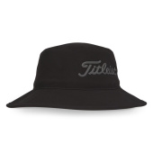 Titleist Players StaDry Bucket Hat - Black/Charcoal Titleist Players StaDry Bucket Hat - Black/Charcoal
