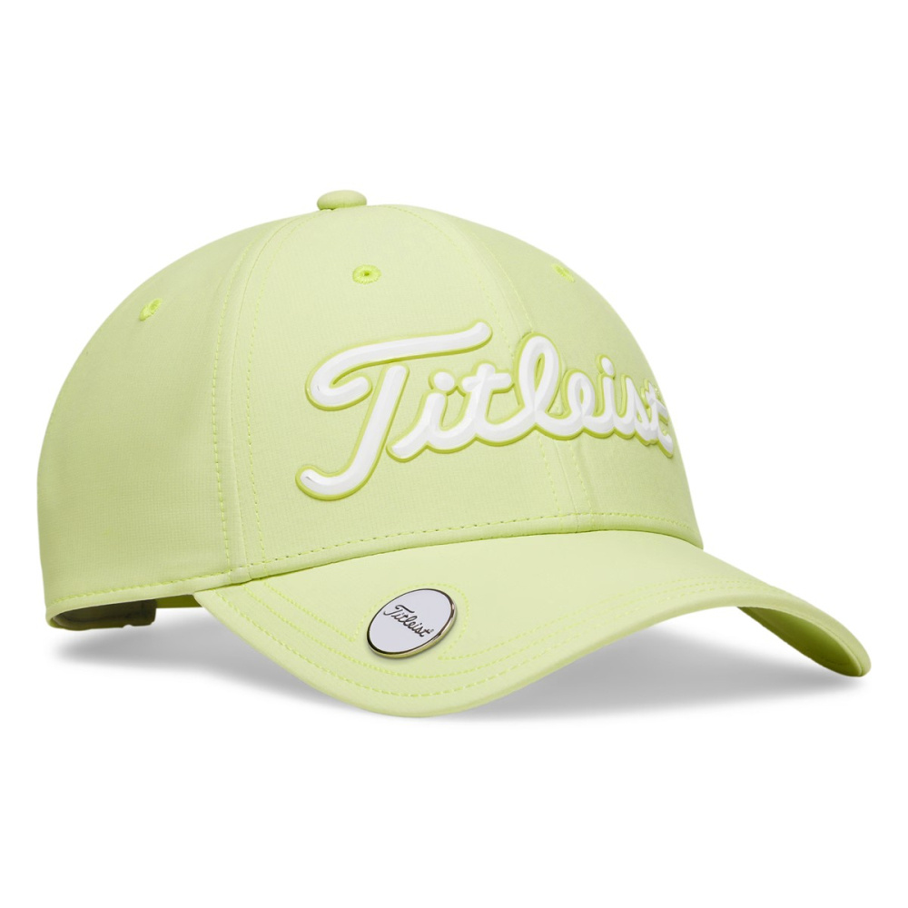 Titleist Players Performance Ball Marker Cap 2025 - Lime/White