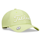 Titleist Players Performance Ball Marker Cap 2025 - Lime/White Titleist Players Performance Ball Marker Cap 2025 - Lime/White