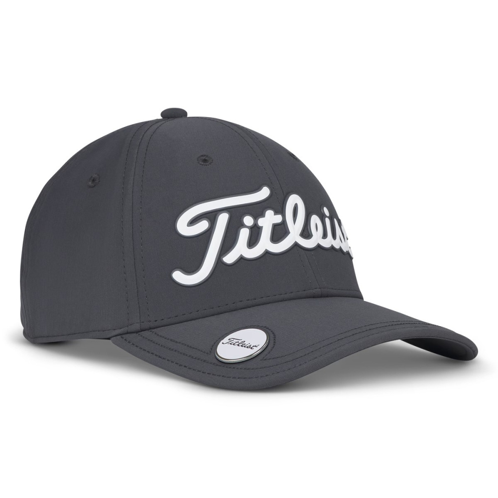 Titleist Players Performance Ball Marker Cap 2025 - Charcoal/White