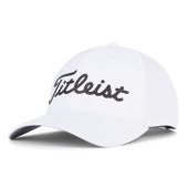 Titleist Players Performance Ball Marker Cap 2025 - White/Black Titleist Players Performance Ball Marker Cap 2025 - White/Black