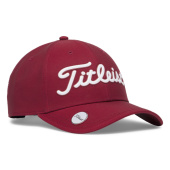 Titleist Players Performance Ball Marker Cap 2025 - Crimson/White Titleist Players Performance Ball Marker Cap 2025 - Crimson/White