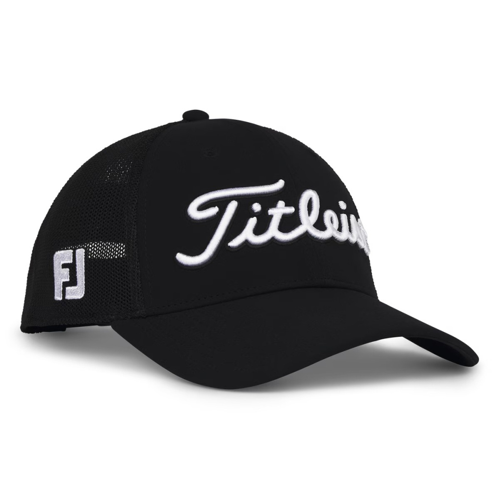 Titleist Tour Performance Mesh Cap 2025 - Black/White