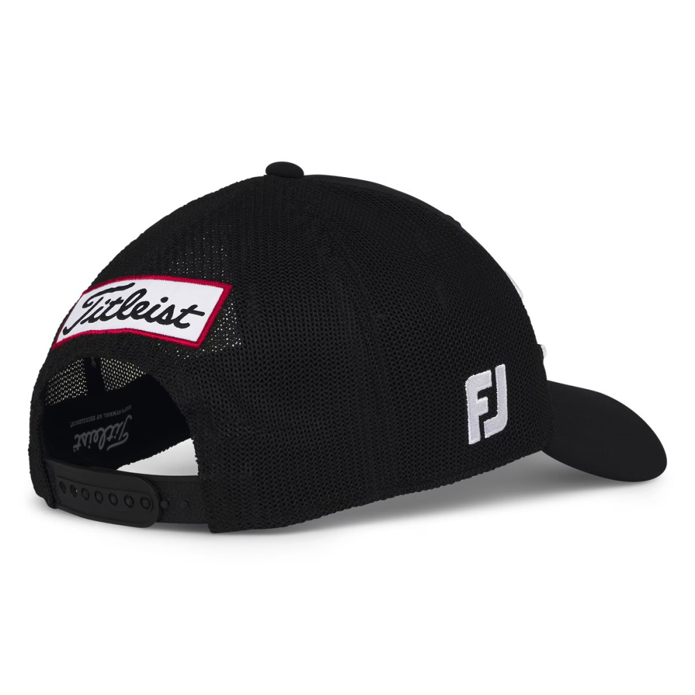 Titleist Tour Performance Mesh Cap 2025 - Black/White