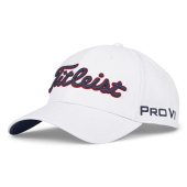 Titleist Tour Performance Cap 2025 - White/Navy/Red Titleist Tour Performance Cap 2025 - White/Navy/Red