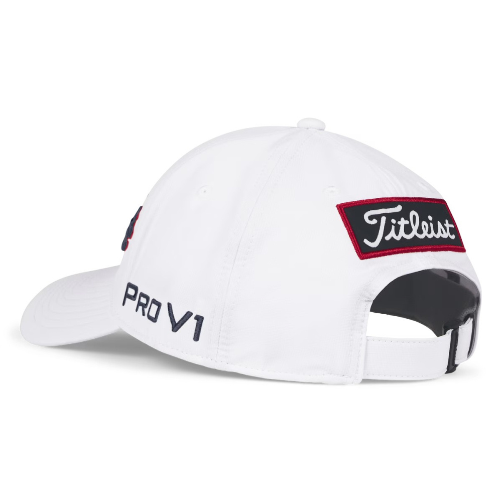 Titleist Tour Performance Cap 2025 - White/Navy/Red