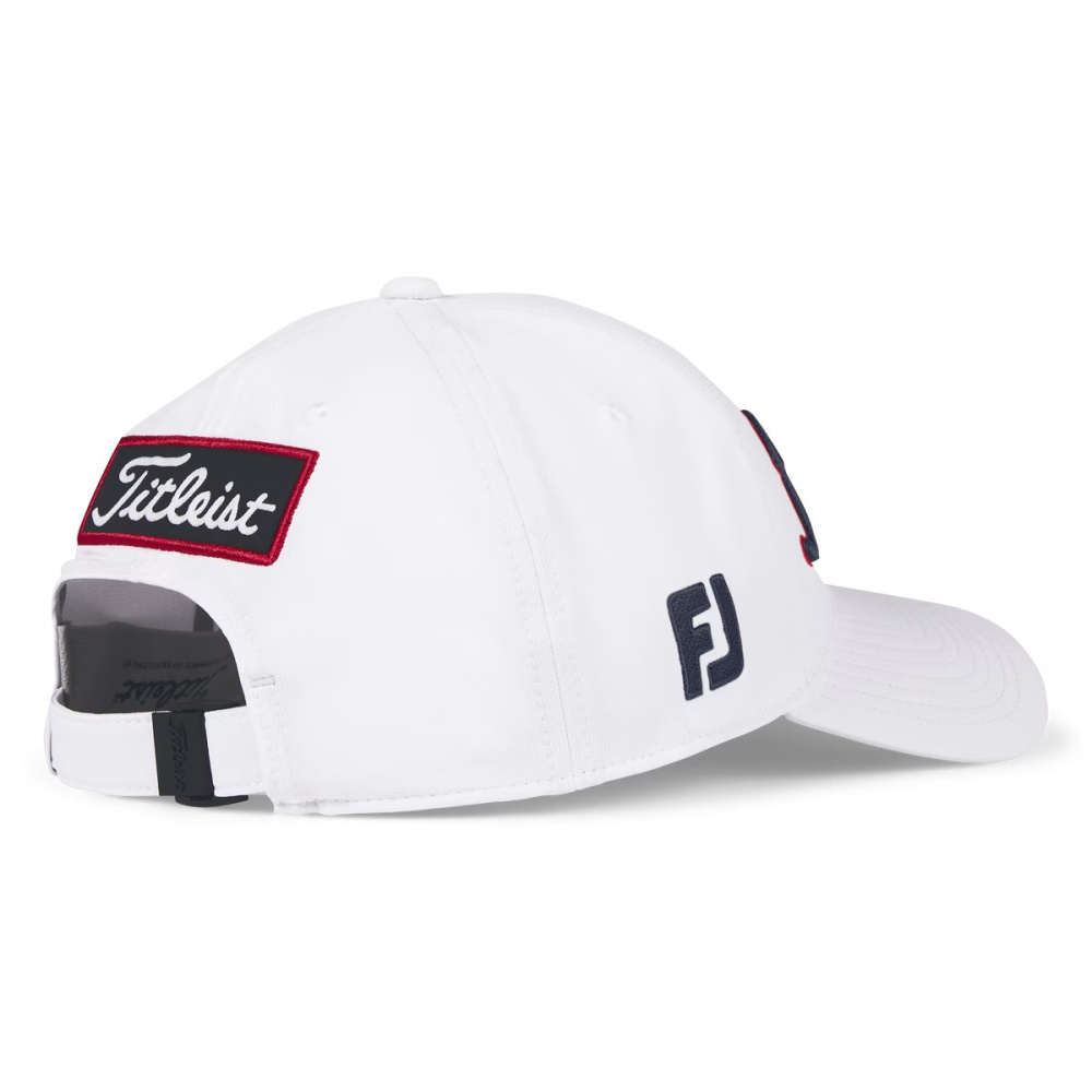 Titleist Tour Performance Cap 2025 - White/Navy/Red