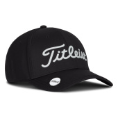 Titleist Womens Players Performance Ball Marker Cap 2025 - Black/White Titleist Womens Players Performance Ball Marker Cap 2025 - Black/White