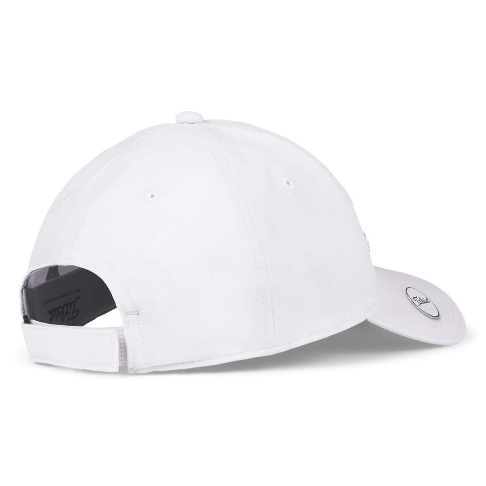 Titleist Womens Players Performance Ball Marker Cap 2025 - White/Black